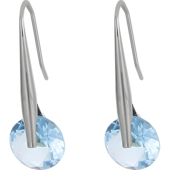 HARAHU Обеци br-20664 - Сребърен / Син kp20664 (br-20664)