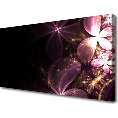 Obraz Canvas Abstrakcie kvety umenie 100x50 cm