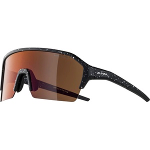 Alpina Очила за колоездене Alpina Ram HR HM+ Hicon Mirror Cat 3 Cycling glasses - Black Blur Matt / Hicon Red Mirror - размер One Size (205-2576-0111)
