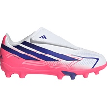 adidas F50 HYPERFAST CLUB FG/MG Biela Ružová Tmavo modrá