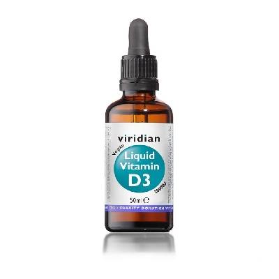 Viridian Liquid Vitamin D3 2000iu 50 ml
