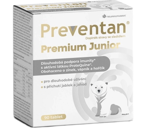 Preventan Junior Komplex D3 400IU 120 tabliet