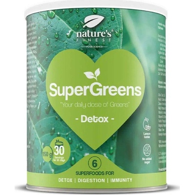Natures Finest Bio Supergreens detox 150 g