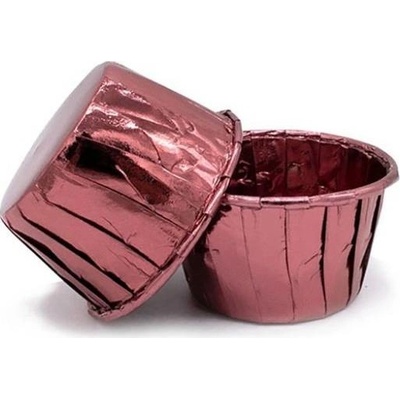 Cake Star Alobalové pevné košíčky na muffiny růžové (50 ks)