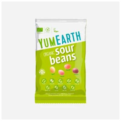 YumEarth Gumové kyselé fazolky BIO 5 x 50 g