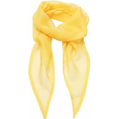 Premier Workwear dámský šifonový šátek PR740 Sunflower -ca. Pantone 136c