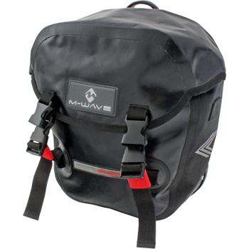 M-Wave Велосипедна дисага M-wave Manitoba Gepäckträgertasche Pannier - Black - размер 2 x 12, 5 l (510-7204-0111)