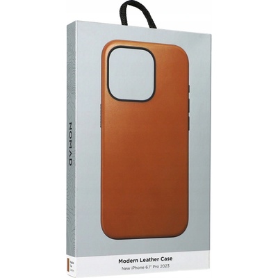 Nomad Modern Leather Case EnglishTan iPhone 15 Pro