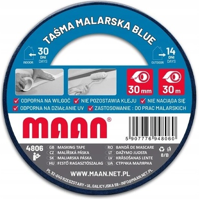 Maan Maskovací páska 30 mm x 30 m
