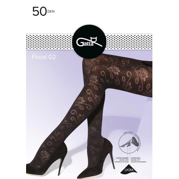 Image 1 of Gatta Floral 02 Nero 2-S