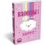 LIZZY Кутия за тетрадки LIZZYSULI A/4 Lollipop Rainbow 7470216001 (7470216001)