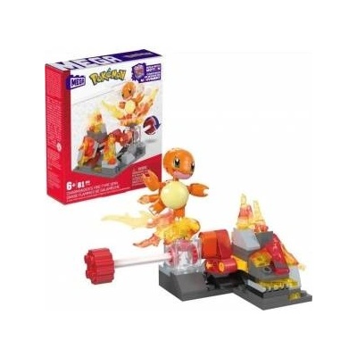 Mattel MEGA Pokémon Glumandas feurige Drehung