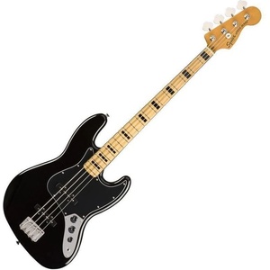 Squier Classic Vibe '70s Jazz Bass MN Black Електрическа бас китара