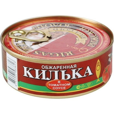 Riga Gold Smažená kilka v rajčatové omáčce 144 g