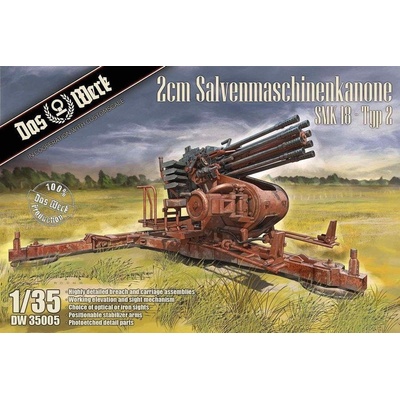 Das Werk 2CM SALVENMASCHINENKANONE SMK 18 TYPE 2 1:35