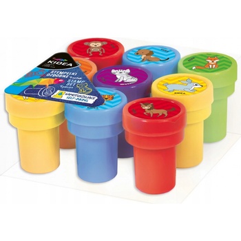 Kidea pečiatky 9ks mix vzorov C