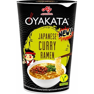 Oyakata instantná polievka rezancová japonská curry v tégliku 62,5 g
