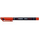 STABILO Алкохолен маркер 0, 7 mm, STABILO "OHPen F", червен 842/40 (842/40)