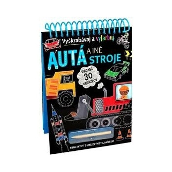 Autá a iné stroje Vyškrabávaj a vyfarbuj Kolektiv