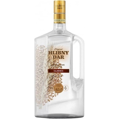Hlibny Dar 40% 1,75 l (holá láhev)