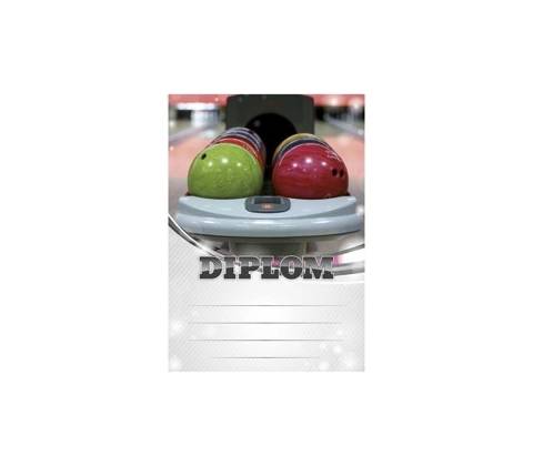 Sabe diplom A4 bowling