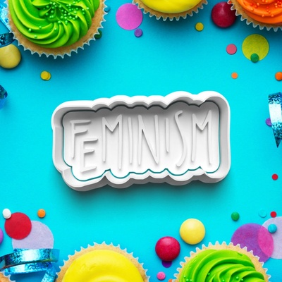 Feminizmus - Vykrajovátko s pečiatkou