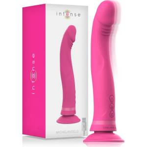 Вибратор с вакуумна основа, супер мек, 23см. - Michelangelo Vibrator (D-234764)