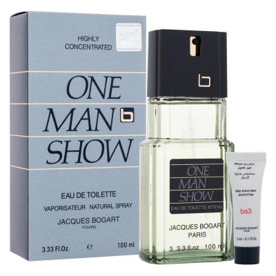 Jacques Bogart One Man Show подаръчен комплект: EDT 100ml + 3ml балсам за след бръснене за мъже