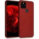 Púzdro kwmobile Google Pixel 4a 5G tmavě červené