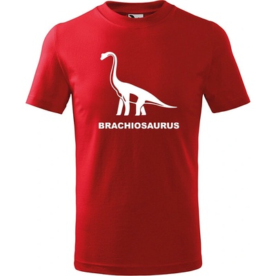 T-ričko Brachiosaurus detské tričko purpurová čierna