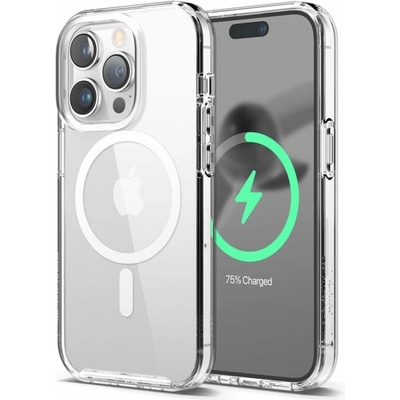 elago Калъф за Apple iPhone 14 Pro, Elago Hybrid MagSafe Case, MagSafe, черен (ES14MSHB61PRO-TR)