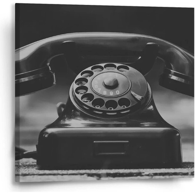 Sablio Obraz Starý telefon - 50x50 cm