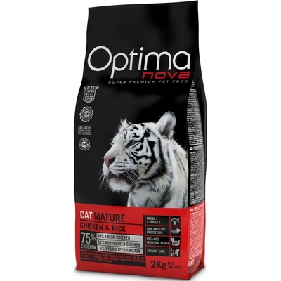 OPTIMA nova cat MATURE chicken rice 2 kg