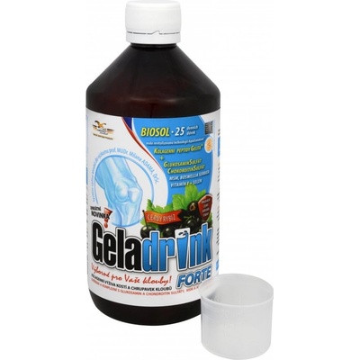 Orling Geladrink Forte Biosol Černý rybíz 500 ml
