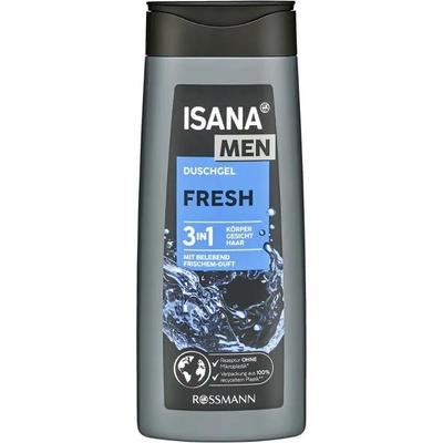 Isana Men sprchový gel pro muže Fresh 300 ml