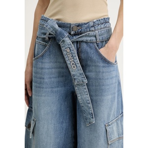 Pinko Къс панталон карго дамски от деним (106269.A323)