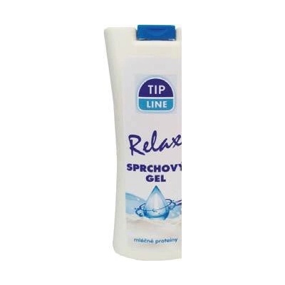 Tip Line Relax sprchový gel Mléčné proteiny 500 ml