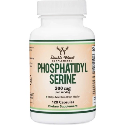 Double Wood Supplements Phosphatidyl Serine, 120 капсули, Double Wood