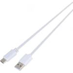 Grundig Кабел Grundig - 15241, USB-C/USB-A, 2 m, бял (15241)