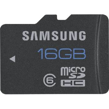 Image 1 of Samsung microSDHC 16GB Class 6 MB-MSAGB