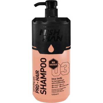 Nishman Inca Inci Pro Šampón na vlasy bez solí a parabénov 1250 ml