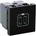 Legrand Розетка 2хUSB за зареждане тип C 3A 15W 2 мод. цвят Черен Mosaic - 079190L (079190L)