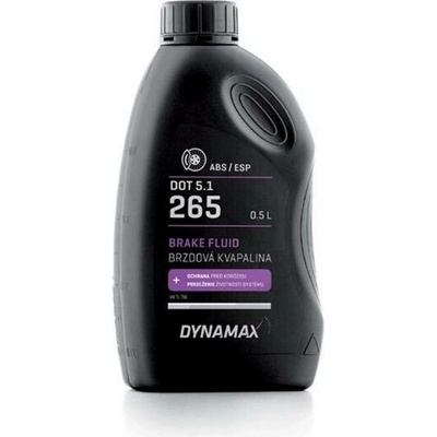 DYNAMAX 265 Brzdová kapalina DOT 5.1 1 l