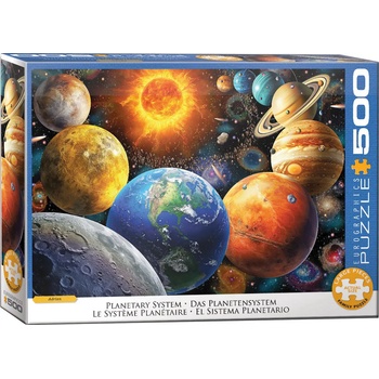 EUROGRAPHICS - Puzzle Planetary system XL - 500 piese