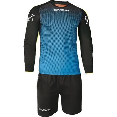 Givova Portiere Brankársky set dres šortky svetlo modrá čierna