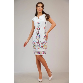 Image 1 of Radek's Collection Дамска рокля без ръкавия на цветни мотиви 72216-118