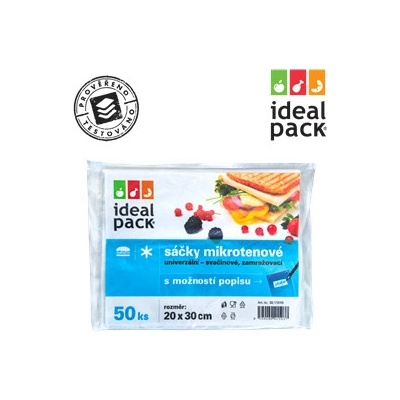 ECOFOL Svačinové sáčky mikrotenové 20x30 cm ideal pack® bal/50 ks – Hledejceny.cz