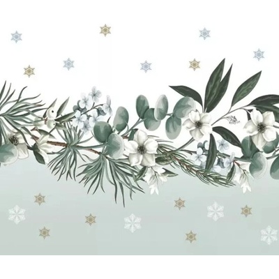 POL MAK Vánoční ubrousky Daisy L Botanical Christmas Motifs SD GW 023901 – Hledejceny.cz