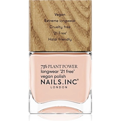 Nails Inc. Plant Power dlhotrvajúci lak na nechty odtieň In My O-Zone 14 ml