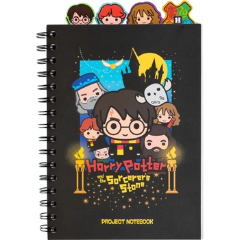 Erik Tефтер Erik Movies: Harry Potter - Harry Potter, със спирала, формат A5 (PNE09)